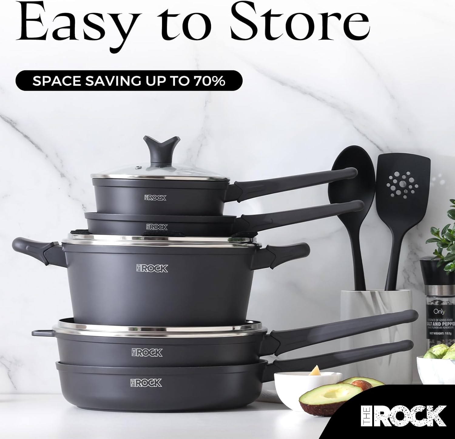 Easy To Store Cookware